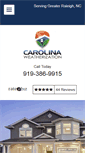 Mobile Screenshot of carolinaweatherization.com